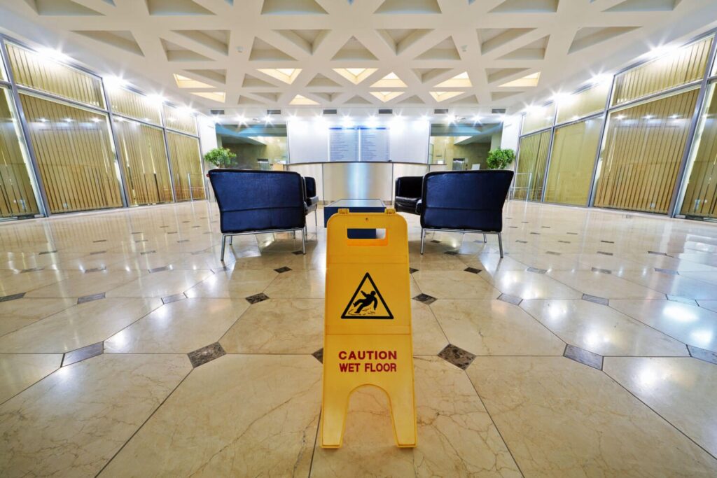 bank cleaning