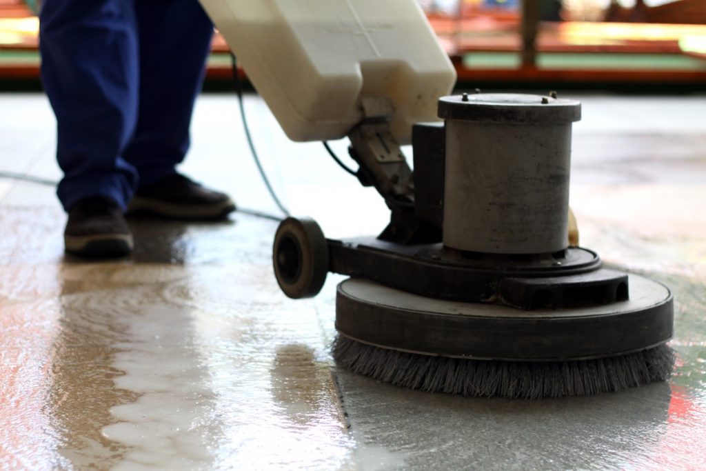 Specialized Cleaning Services floor polishing & buffing