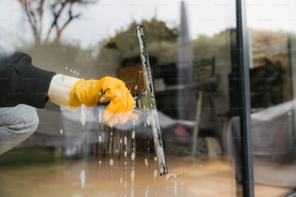 window cleaning (interior & exterior)